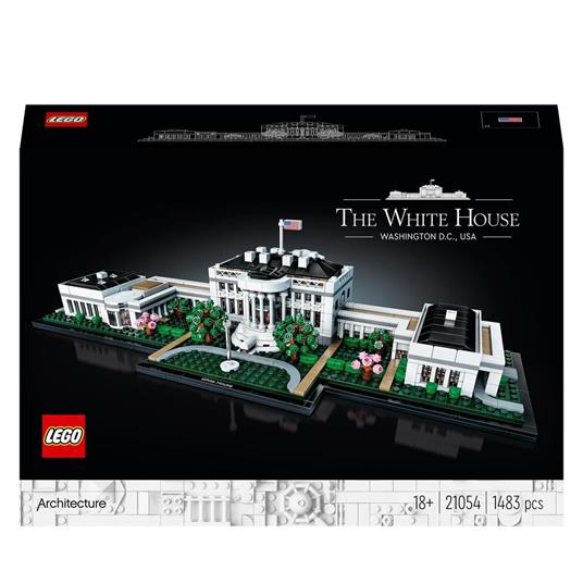 LEGO Architecture 21054 La Casa Bianca, Collezione Monumenti per