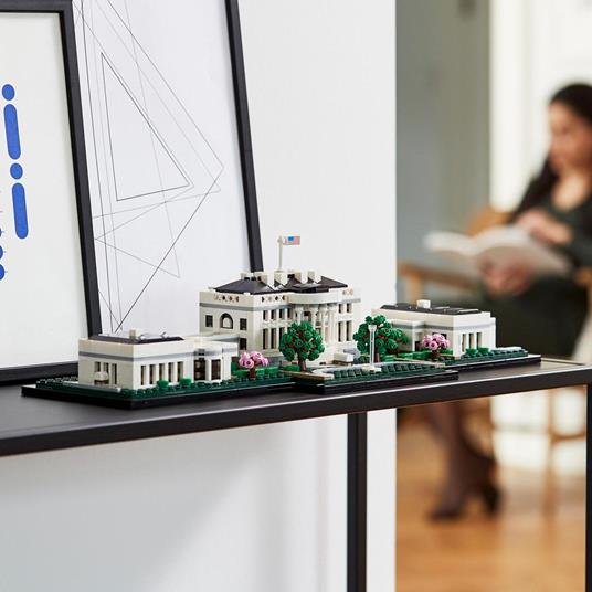 LEGO Architecture 21054 La Casa Bianca, Collezione Monumenti per Adulti, Idea Regalo da Collezione - 7