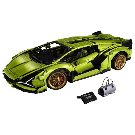 LEGO Technic 42115 Lamborghini Sián FKP 37, Set con Auto Sportiva, Modellino di Macchina da Costruire per Adulti, Idea Regalo - 9