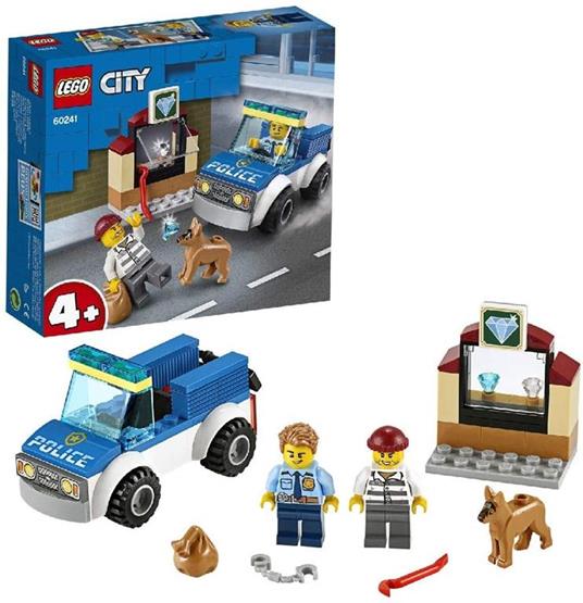 LEGO City Police (60241). Unità cinofila della polizia - LEGO - City Police  - Mestieri - Giocattoli | IBS