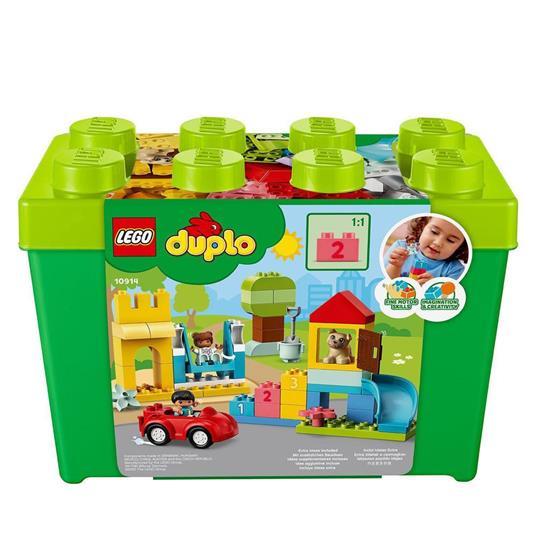 LEGO DUPLO 10914 Classic Deluxe Contenitore di Mattoncini Grande, Giochi Educativi per Bambini Creativi di 1,5+ Anni - 8