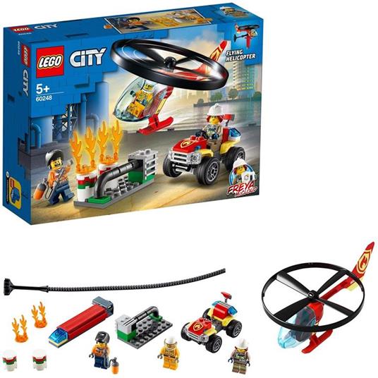 LEGO City Fire (60248). Elicottero dei pompieri - LEGO - City Fire -  Mestieri - Giocattoli | IBS