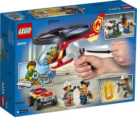 LEGO City Fire (60248). Elicottero dei pompieri - 12