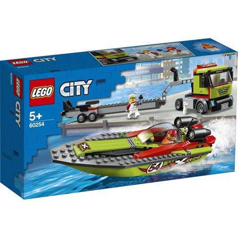 LEGO City Great Vehicles (60254). Trasportatore di motoscafi