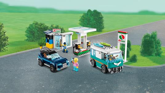 LEGO CITY n° 60257 STAZIONE DI SERVIZIO 5+ anni cod.22682