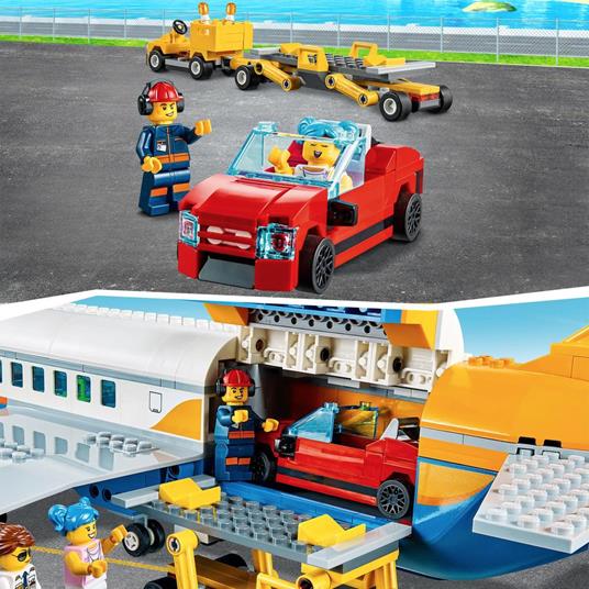 LEGO City 60262 Aereo Passeggeri, Set Terminal e Camion Giocattolo, per Bambini dai 6 Anni, Ricco di Dettagli e Accessori - 5