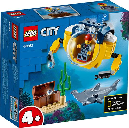 LEGO City Oceans (60263). Minisottomarino oceanico - LEGO - City Oceans -  Imbarcazioni - Giocattoli | IBS
