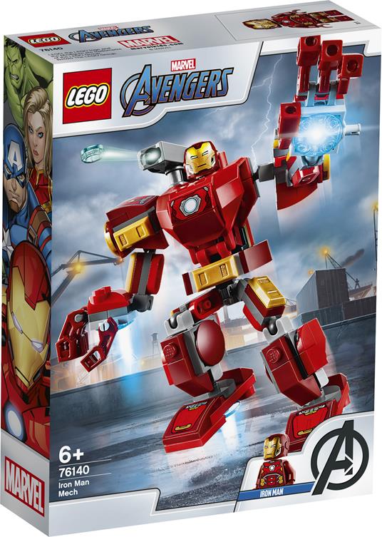 LEGO Super Heroes (76140). Mech Iron Man - LEGO - Super Heroes - TV &  Movies - Giocattoli | IBS