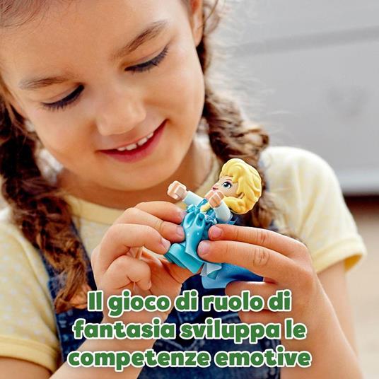 LEGO DUPLO Princess 10920 Il Tea Party di Elsa e Olaf, Set da Costruzione con Mattoncini Grandi, Dolcetti e Teiera - 6