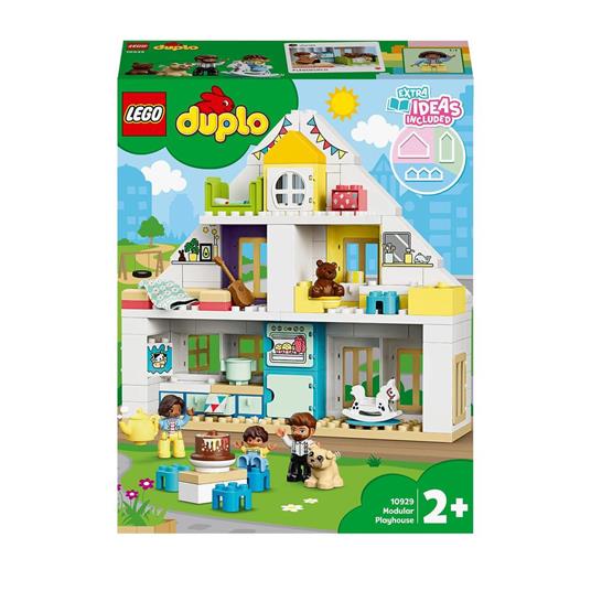 LEGO DUPLO Town 10929 Casa da Gioco Modulare, Set 3 in 1 con Costruzione  Torre per Bambini e Bambine dai 2 Anni in su - LEGO - Duplo Town - Edifici  e architettura - Giocattoli | IBS