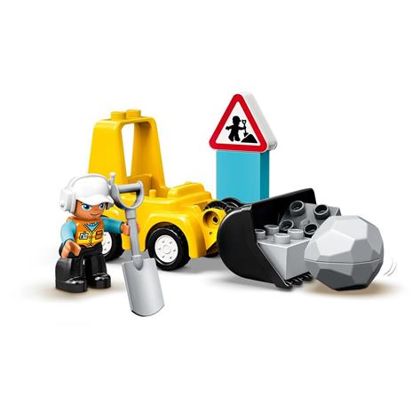 LEGO DUPLO Town 10930 Bulldozer, Veicoli da Cantiere Giocattolo, Sviluppo delle Abilità Motorie, Giochi per Bambini - 4