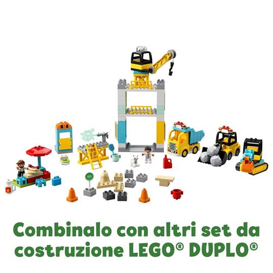 Lego Duplo Camion e scavatrice costruzioni gioco bambini cantiere