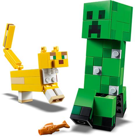 LEGO Minecraft (21156). Maxi-figure Creeper e Gattopardo - 7