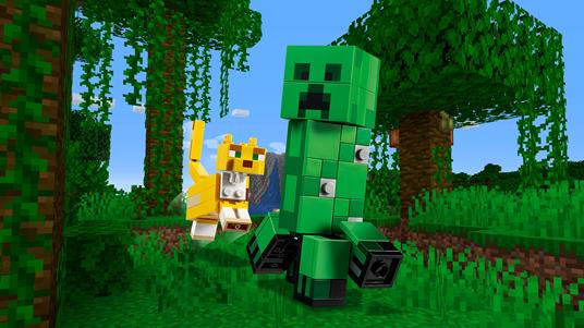 LEGO Minecraft (21156). Maxi-figure Creeper e Gattopardo - 8