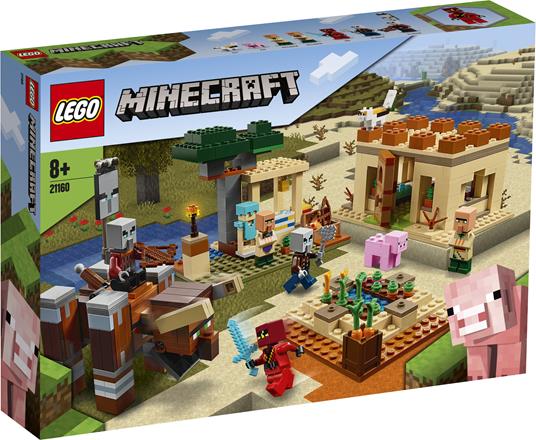 LEGO Minecraft (21160). L'incursione della Bestia - LEGO - Minecraft -  Personaggi - Giocattoli | IBS