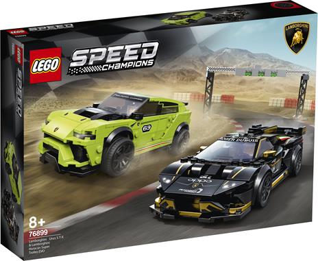 LEGO Speed Champions (76899). Lamborghini Urus ST-X & Lamborghini Huracán Super Trofeo EVO