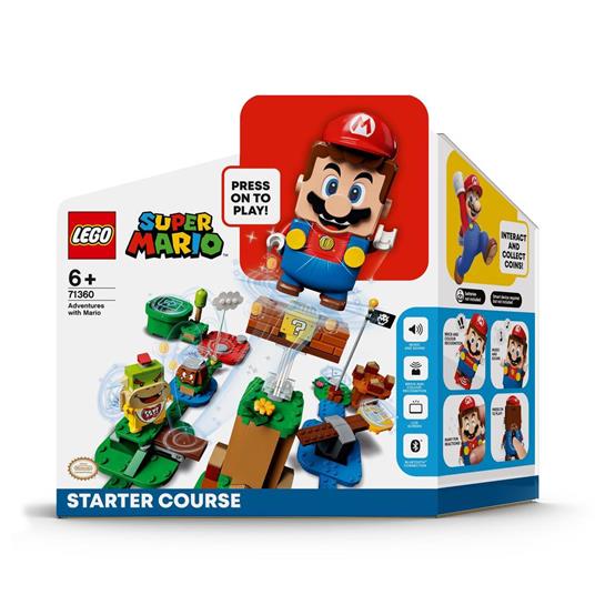 LEGO Super Mario 71360 Avventure di Mario - Starter Pack, Giochi