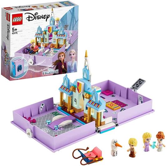LEGO Disney Princess (43175). Il libro delle fiabe di Anna ed Elsa - LEGO -  Disney Princess - Cartoons - Giocattoli | IBS