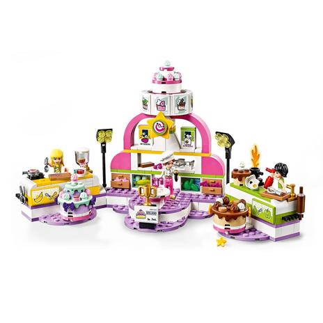 LEGO Friends 41393 Concorso di Cucina, Set con Torte e 3 Mini Bamboline, Giochi Creativi per Bambina e Bambino dai 6 Anni - 6