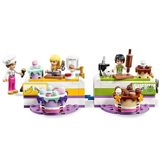 LEGO Friends 41393 Concorso di Cucina, Set con Torte e 3 Mini Bamboline,  Giochi Creativi per Bambina e Bambino dai 6 Anni