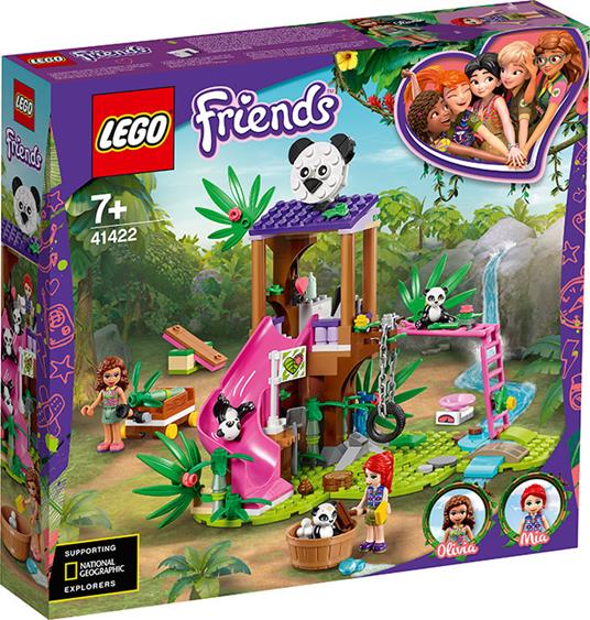 LEGO Friends (41422). La casetta sull'albero del panda - LEGO - Friends -  Edifici e architettura - Giocattoli | IBS