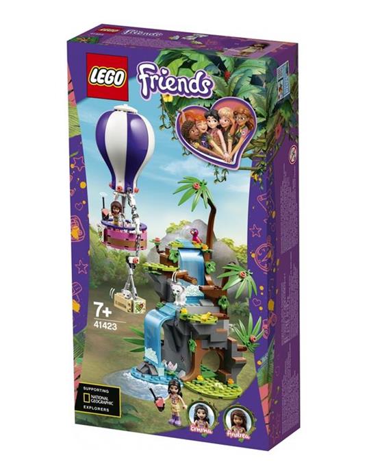 LEGO Friends (41423). Salvataggio sulla mongolfiera della tigre