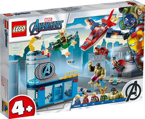 LEGO Marvel Super Heroes (76152). L'ira di Loki degli Avengers