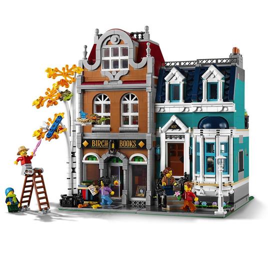 LEGO Creator 10270 Libreria Set Modulare da Collezione per Adulti Modellino  da Costruire Idea Regalo Decorazione di Casa