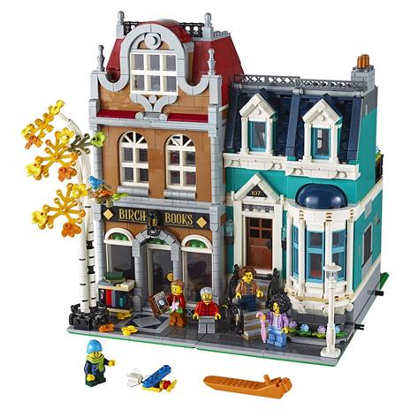 LEGO Creator 10270 Libreria Set Modulare da Collezione per Adulti Modellino da Costruire Idea Regalo Decorazione di Casa - 9