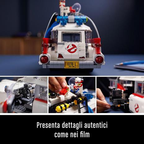 LEGO Icons 10274 ECTO-1 Ghostbusters, Macchina Grande da Collezione, Modellino da Costruire, Set da Esposizione per Adulti - 6