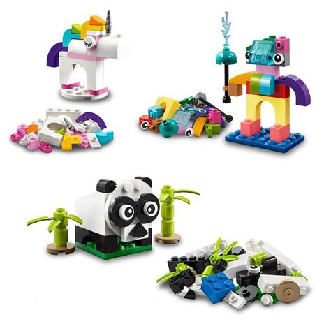LEGO Classic 11011 Mattoncini e Animali, Set con 10 Modellini da Costruire,  Unicorno, Dinosauro Giocattolo, Giochi Creativi - LEGO - Classic - Animali  - Giocattoli | IBS