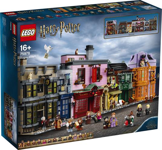 LEGO Harry Potter Diagon Alley - 75978 - LEGO - Costruzioni e mattoncini -  Giocattoli | IBS