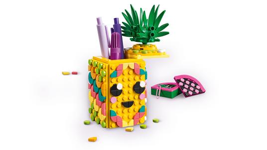 LEGO DOTS (41906). Ananas Portapenne - 16