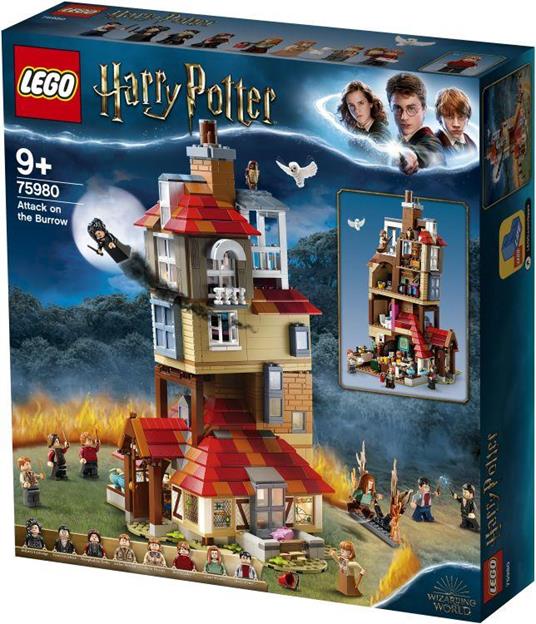 LEGO® Harry Potter™ 75980 Attacco alla Tana - LEGO - Harry Potter -  Costruzioni e mattoncini - Giocattoli | IBS