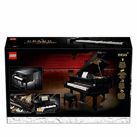 LEGO Ideas (21323). Pianoforte a Coda Motorizzato con Power Functions Technic - 4