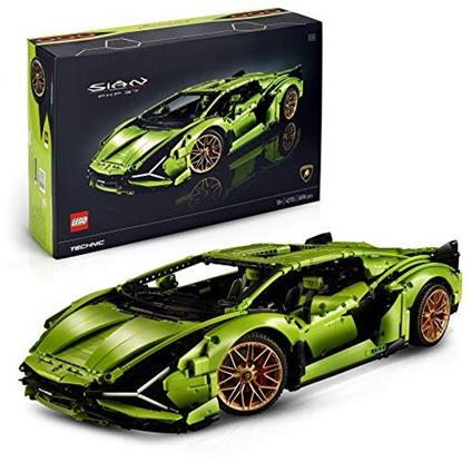 LEGO- Technic Lamborghini Sián FKP 37, Set di Costruzioni per Adulti, Modello da Collezione Esclusivo, 42115