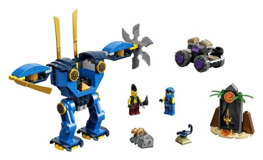 LEGO Ninjago (71740). Electro-Mech di Jay - LEGO - Ninjago - Generici -  Giocattoli | IBS
