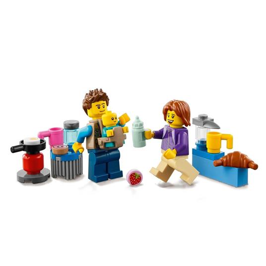 LEGO City 60283 Super Veicoli Camper delle Vacanze, Kit di Gioco con Camper, Giocattoli sulle Vacanze Estive per Bambini - 6