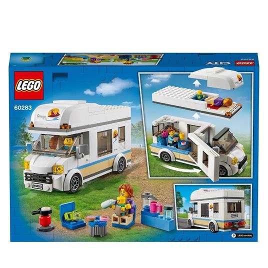 LEGO City 60283 Super Veicoli Camper delle Vacanze, Kit di Gioco con Camper, Giocattoli sulle Vacanze Estive per Bambini - 9