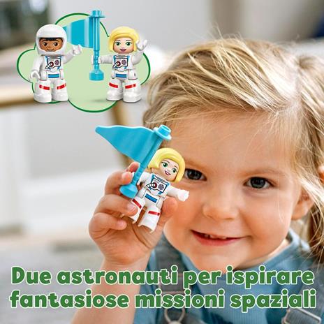 LEGO DUPLO 10944 Missione dello Space Shuttle, Razzo Spaziale Giocattolo e Astronauti, Giochi per Bambini, Idee Regalo - 5