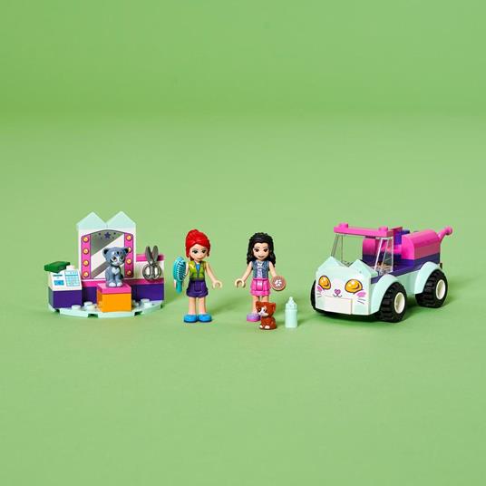 LEGO Friends 41439 Macchina da Toletta per Gatti con 2 Mini Bamboline e Gattini, Giocattoli per Bambini di 4+ Anni - 6