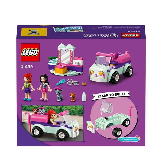 LEGO Friends 41439 Macchina da Toletta per Gatti con 2 Mini Bamboline e Gattini, Giocattoli per Bambini di 4+ Anni - 8