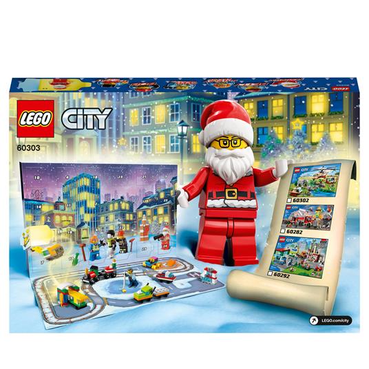 LEGO City Occasions (60303). Calendario dell'Avvento LEGO City - LEGO -  City Occasions - Set mattoncini - Giocattoli | IBS