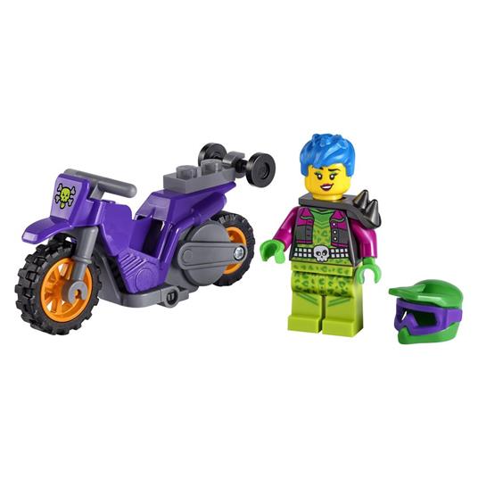 LEGO City Stuntz Stunt Bike da Impennata, Moto Giocattolo con Funzione Carica  e Vai, Giochi per Bambini dai 5 Anni, 60296 - LEGO - City Stuntz - Moto -  Giocattoli