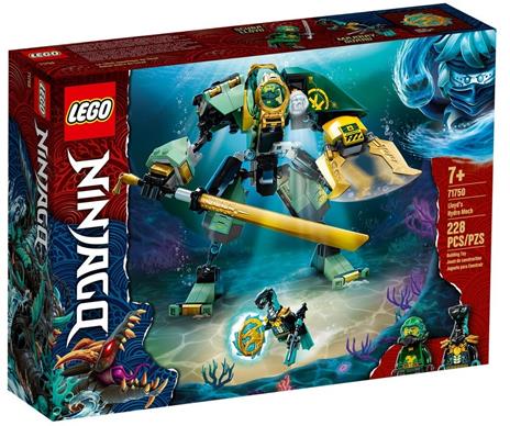 LEGO Ninjago (71750). Idro-Mech di Lloyd