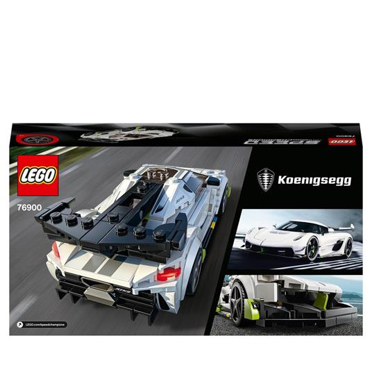 LEGO Speed Champions 76900 Koenigsegg Jesko, Auto Sportiva con