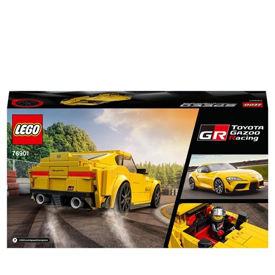 LEGO Speed Champions 76901 Toyota GR Supra, Macchina Giocattolo per Bambini  dai 7 Anni, Auto Sportiva da Corsa con Pilota - LEGO - Speed Champions -  Automobili - Giocattoli