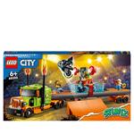 LEGO City 60294  Stunt Show Truck & Motorbike  with Racer  Minifigure