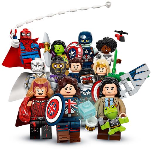 LEGO Minifigures (71031). Marvel Studios, Giocattolo Creativo Supereroi, 1  di 12 Minifigures Collezionabili - LEGO - LEGO Minifigures - Generici -  Giocattoli | IBS