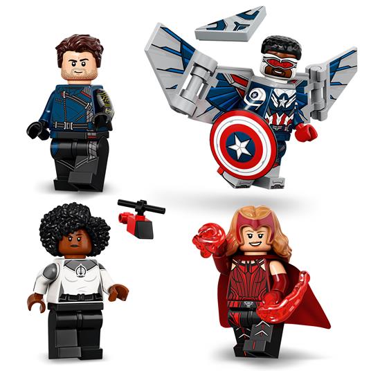 LEGO Minifigures (71031). Marvel Studios, Giocattolo Creativo Supereroi, 1 di 12 Minifigures Collezionabili - 4